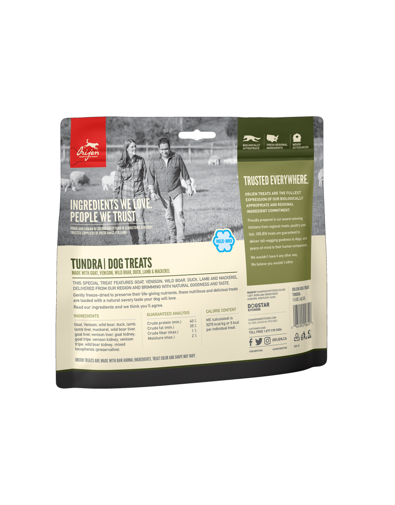 Orijen Orijen Freeze Dried Dog Treats Tundra 3.25 oz