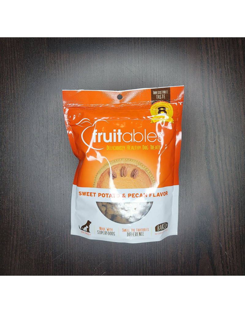 Fruitables Z Fruitables Crunchy Dog Treats Sweet Potato & Pecan 7 oz