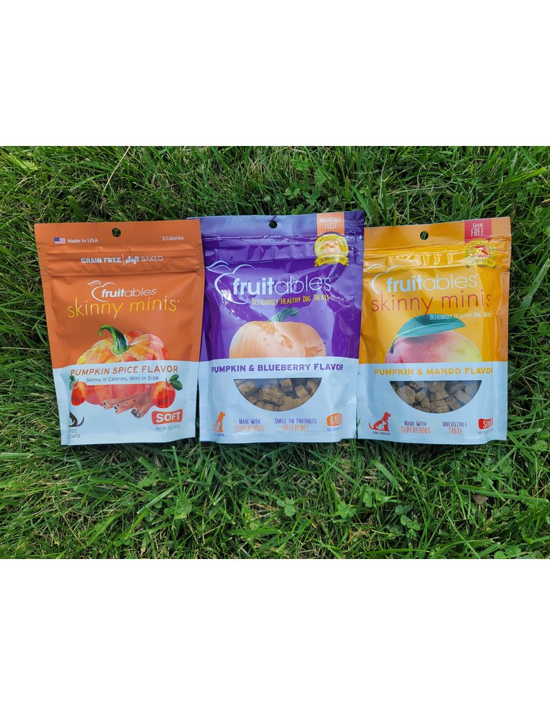 Fruitables Fruitables Skinny Minis Soft Dog Treats Pumpkin & Mango 5 oz