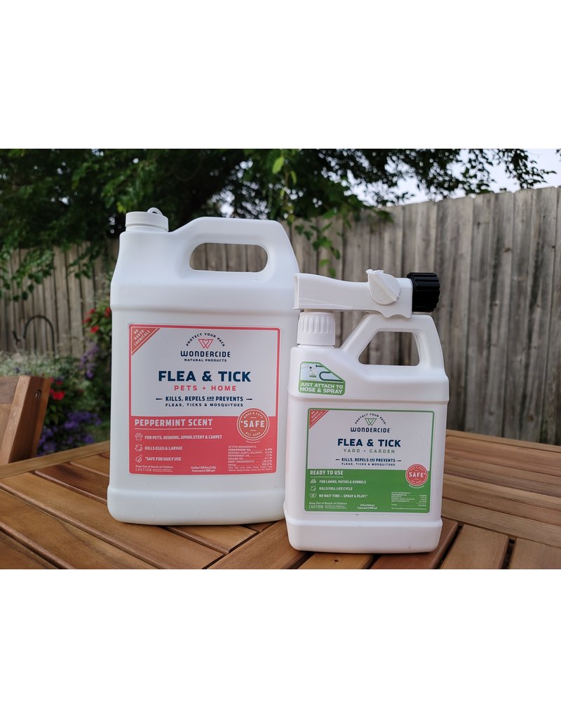 Wondercide Flea & Tick Yard Spray - Natural Concentrate With Essential Oils For Pets & Kids