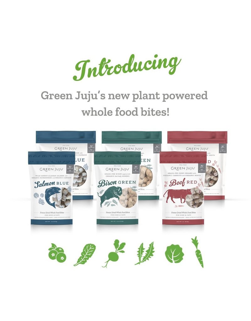 Green Juju Green Juju Freeze Dried Treats | Bison Green 6 oz