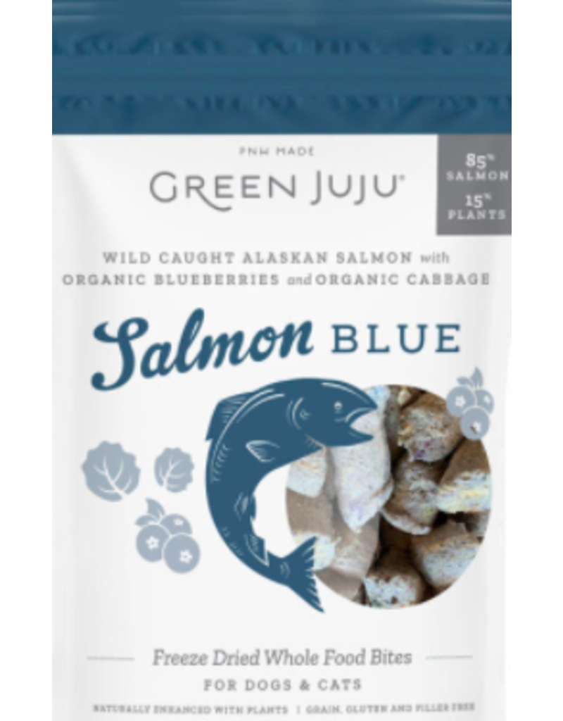 Green Juju Green Juju Freeze Dried Treats | Salmon Blue 3 oz