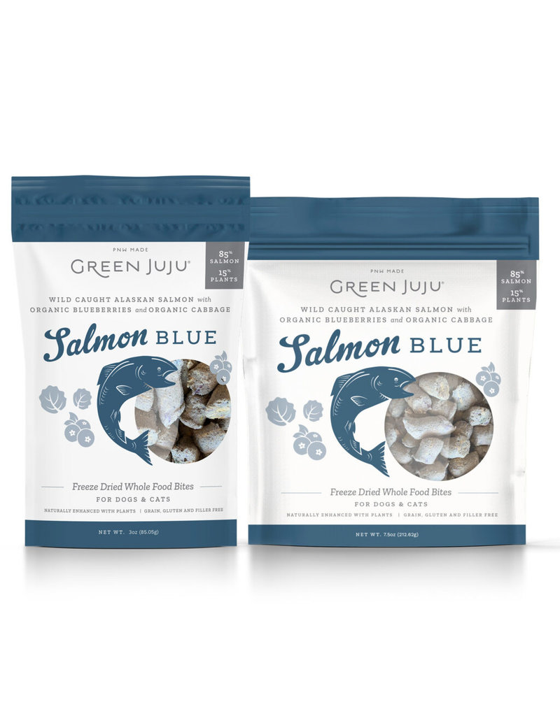 Green Juju Green Juju Freeze Dried Treats | Salmon Blue 3 oz