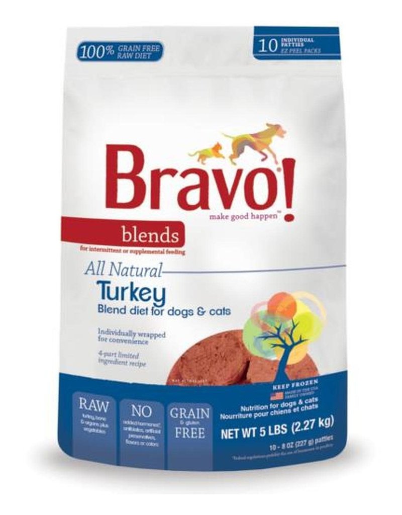 Bravo Bravo Blends Frozen Patties CASE Turkey 5 lbs (*Frozen Products for Local Delivery or In-Store Pickup Only. *)