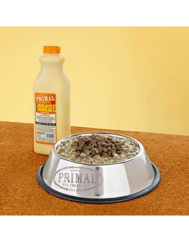 Primal Pet Foods Primal Frozen Raw Goat Milk | Pumpkin Spice 32 oz (*Frozen Products for Local Delivery or In-Store Pickup Only. *)