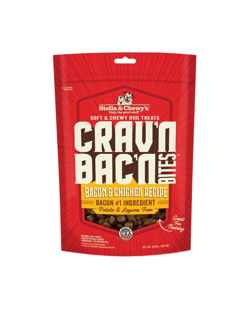 Stella & Chewy's Stella & Chewy's Crav'n Bac'n | Bacon & Chicken Training Bites 8.25 oz