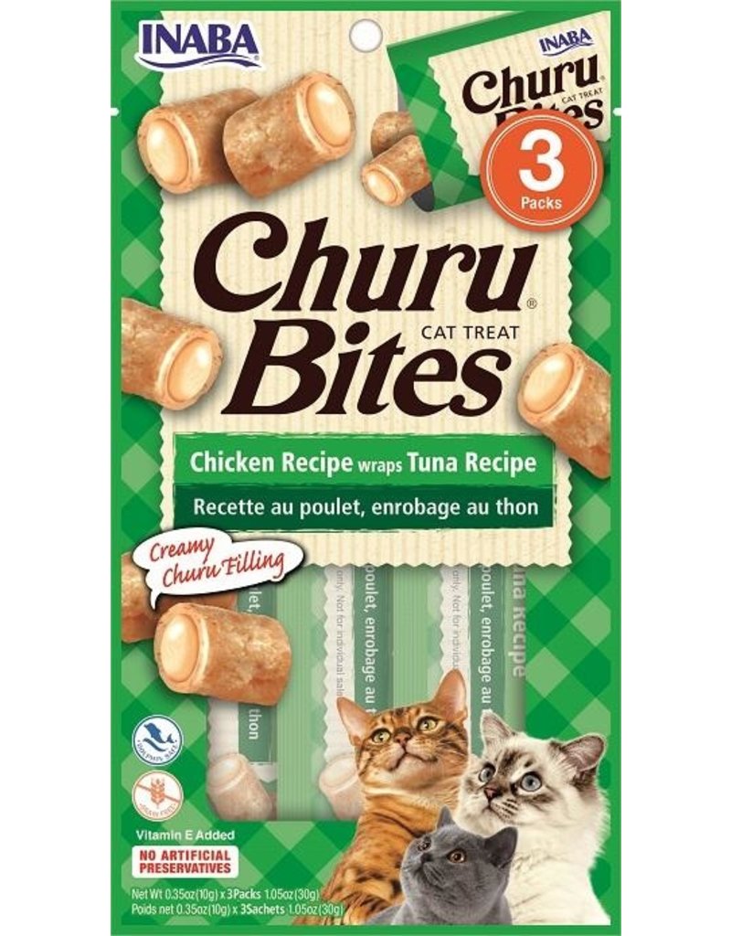 Inaba Cat Churu Bites Chicken Tuna 3 Pk The Pet Beastro The Pet Beastro