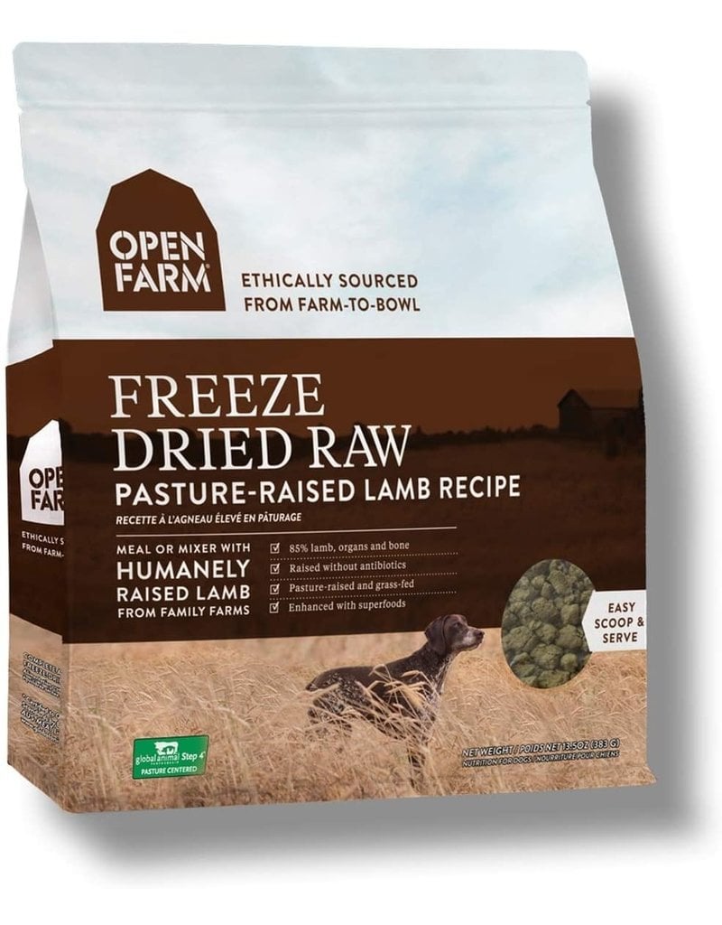 Open Farm Open Farm Freeze Dried Raw | Pasture Raised Lamb 22 oz