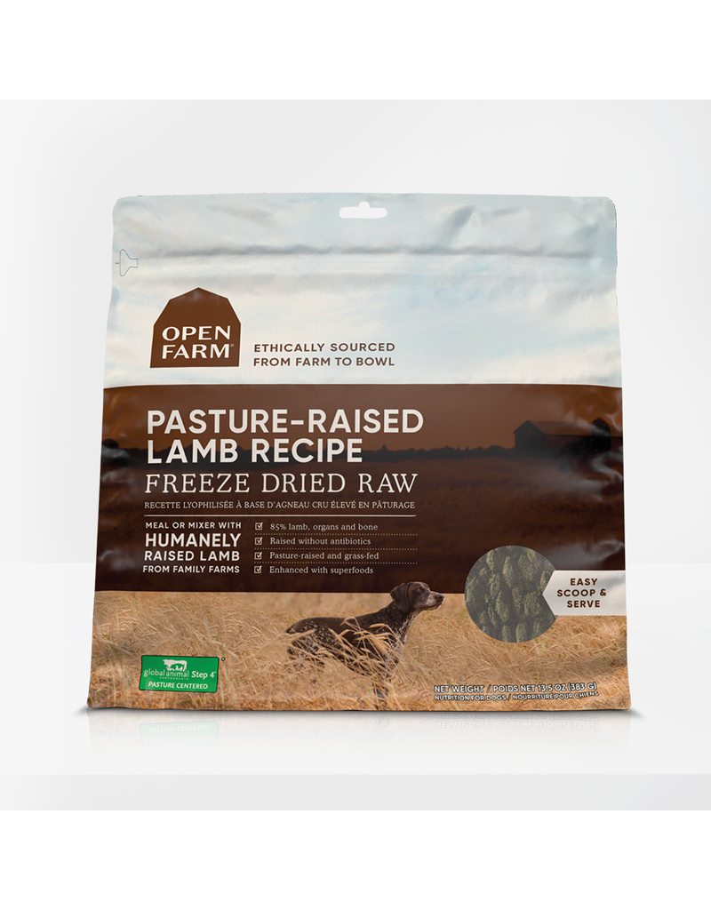 Open Farm Open Farm Freeze Dried Raw | Pasture Raised Lamb 22 oz