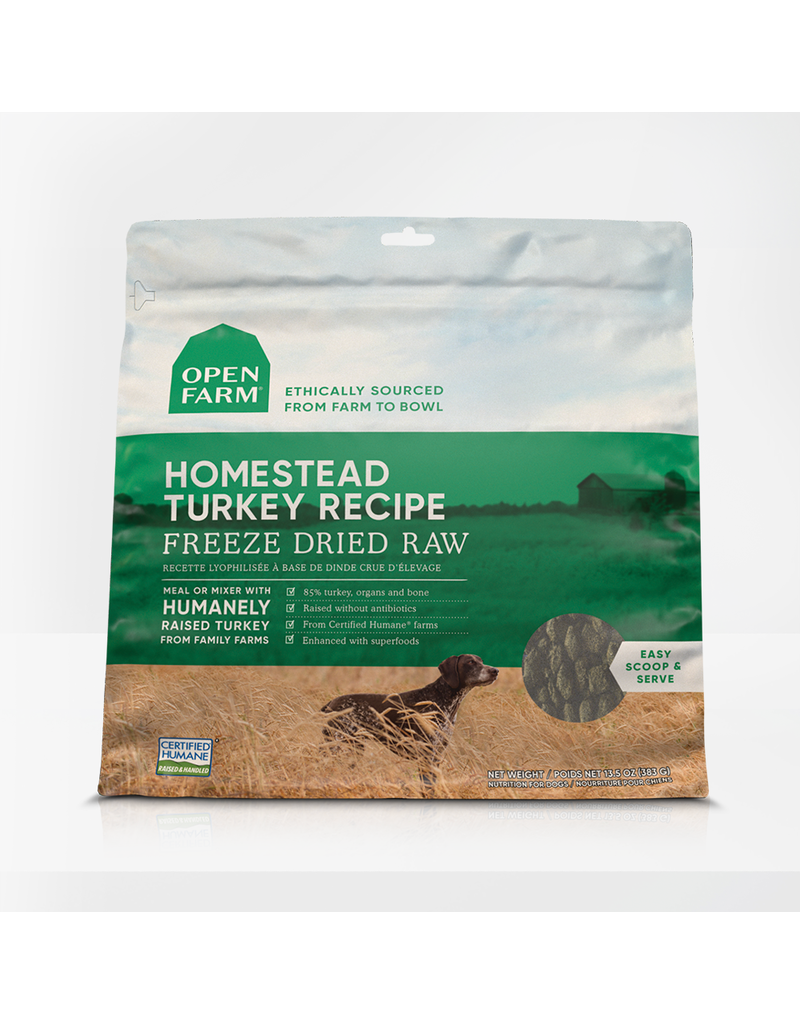 Open Farm Open Farm Freeze Dried Raw | Homestead Turkey 22 oz