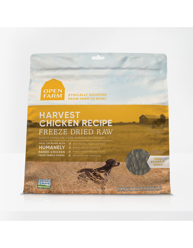 Open Farm Open Farm Freeze Dried Raw | Harvest Chicken 3.5 oz