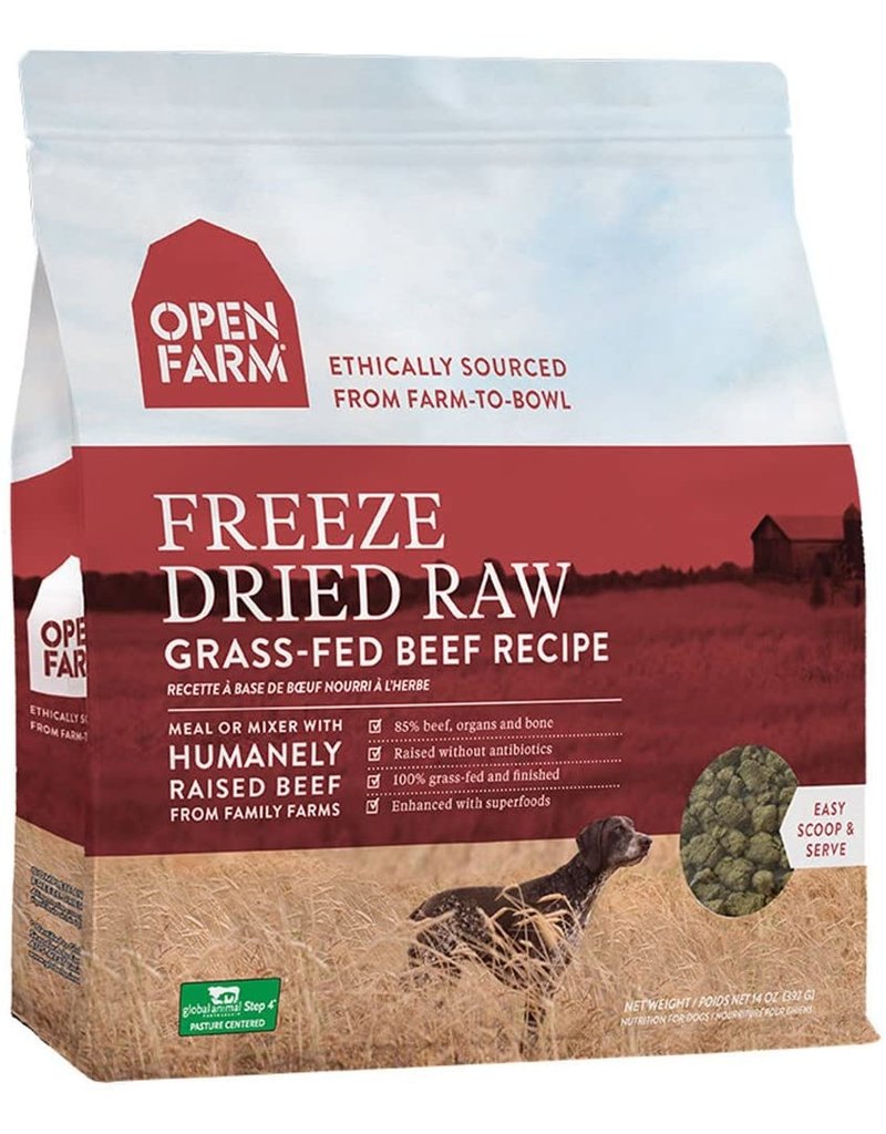 Open Farm Open Farm Freeze Dried Raw | Grass-Fed Beef 3.5 oz