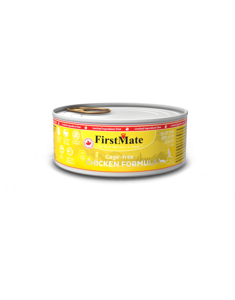 Firstmate FirstMate LID Canned Cat Food Free Run Chicken 3.2 oz single