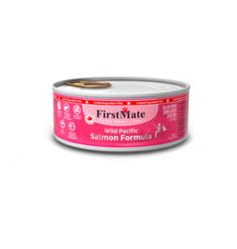 Firstmate FirstMate LID Canned Cat Food Wild Salmon 5.5 oz CASE