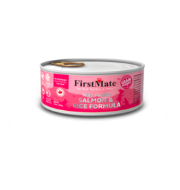Firstmate FirstMate Canned Cat Food Grain Friendly Wild Salmon & Rice 5.5 oz single