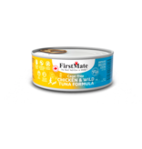 Firstmate FirstMate LID Canned Cat Food Chicken & Tuna 5.5 oz CASE