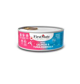 Firstmate FirstMate LID Canned Cat Food Wild Salmon & Tuna 5.5 oz CASE