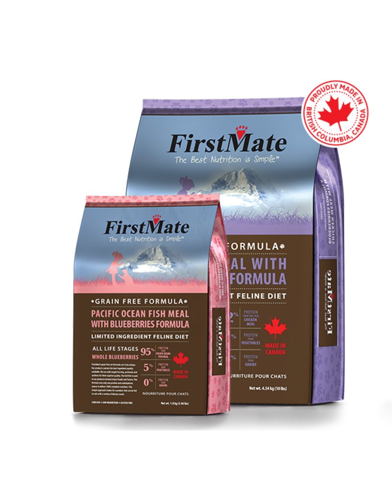 Firstmate FirstMate Grain-Free Cat Kibble Chicken with Blueberries 10 lbs