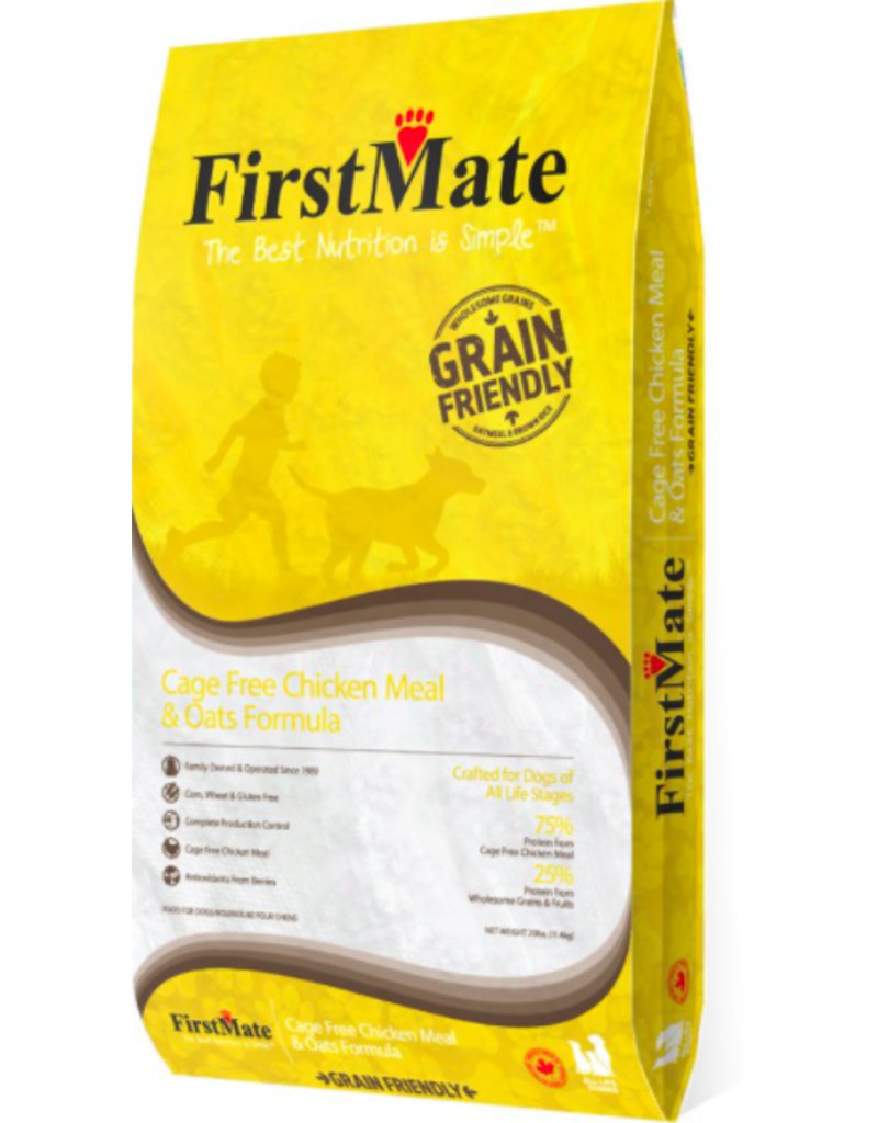 Firstmate FirstMate Grain-Friendly Dog Kibble Chicken Meal & Oats 5 lbs