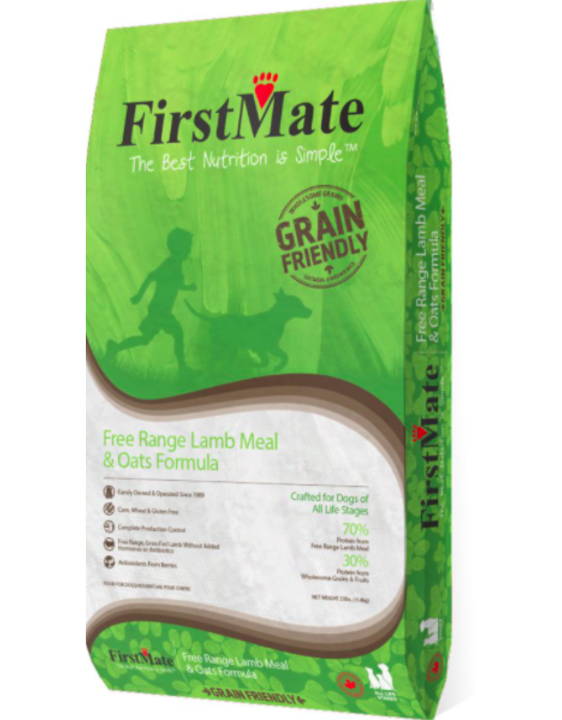 Firstmate FirstMate Grain-Friendly Dog Kibble Lamb & Oats 5 lbs