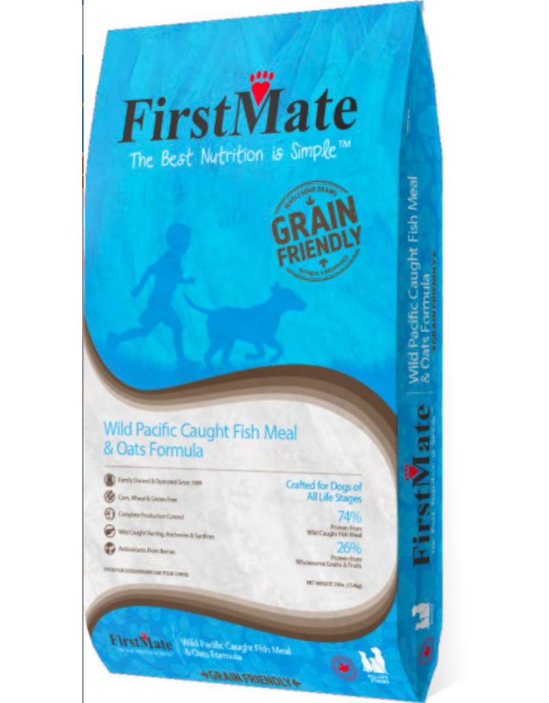 Firstmate FirstMate Grain-Friendly Dog Kibble Pacific Fish & Oats 5 lbs