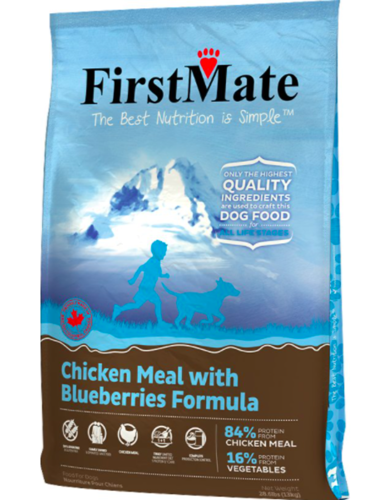 Firstmate FirstMate Grain-Free Dog Kibble Chicken with Blueberries 28.6 lbs
