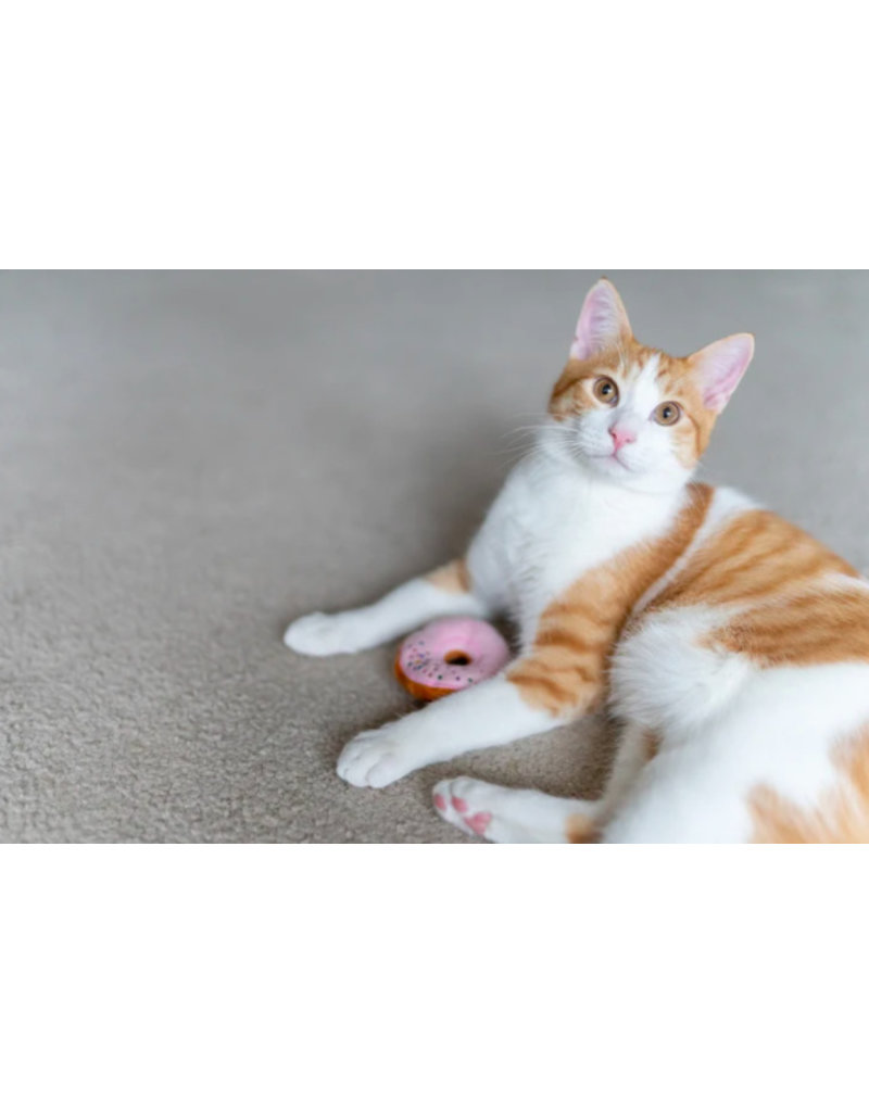 PLAY P.L.A.Y. Feline Frenzy Cat Toys | Kitty Kreme Doughnuts 3 pk