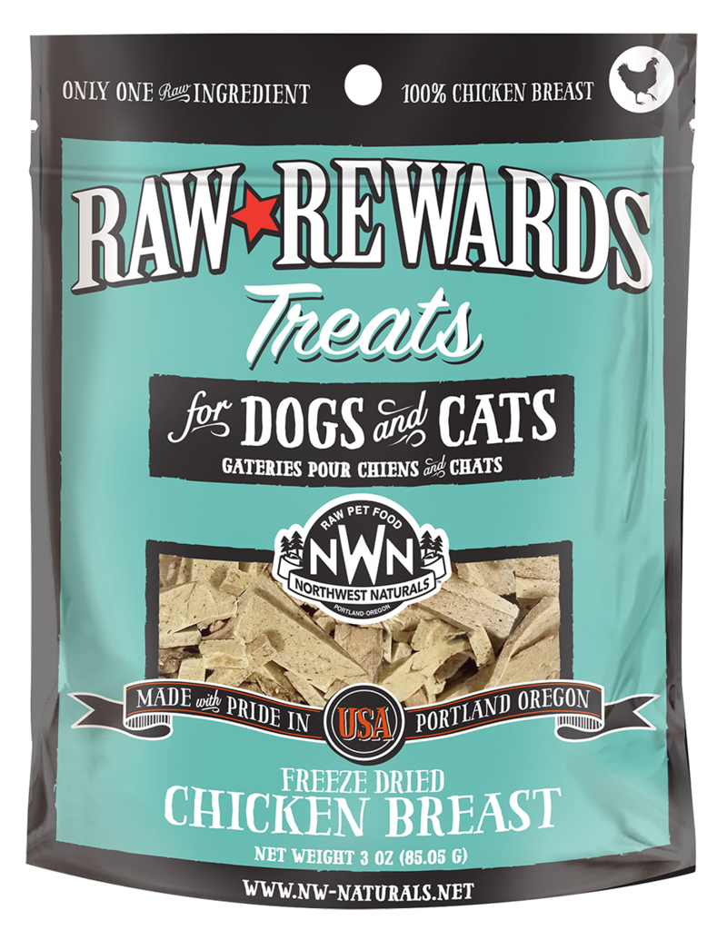 Northwest Naturals Northwest Naturals Raw Rewards Treats | Chicken Breast 3 oz