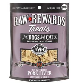 Northwest Naturals Northwest Naturals Raw Rewards Treats | Pork Liver 3 oz