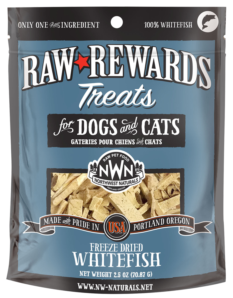 Northwest Naturals Northwest Naturals Raw Rewards Treats |  Whitefish 2.5 oz