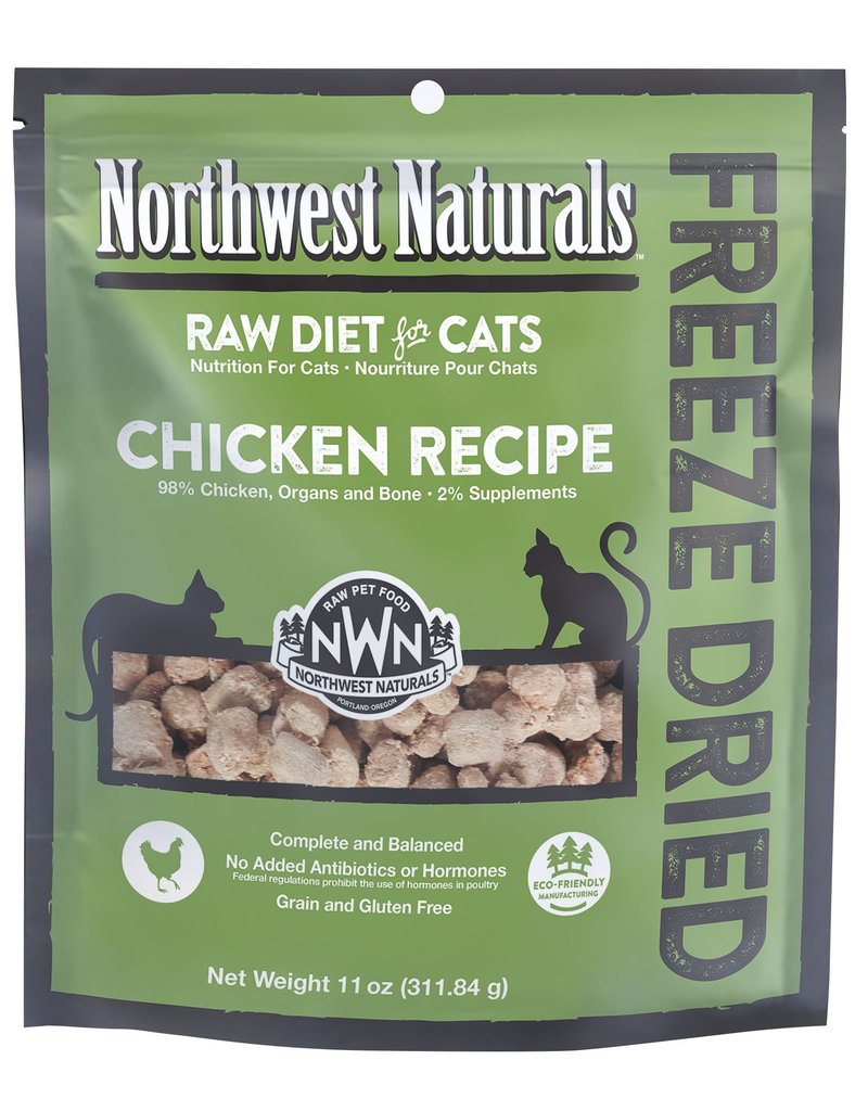 Northwest Naturals Northwest Naturals Freeze Dried Cat Food | Chicken 11 oz CASE