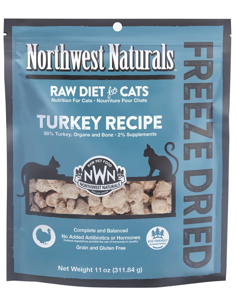 Northwest Naturals Northwest Naturals Freeze Dried Cat Food | Turkey 11 oz