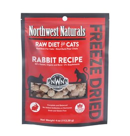 Northwest Naturals DISC Northwest Naturals Freeze Dried Cat Food | Rabbit 4 oz