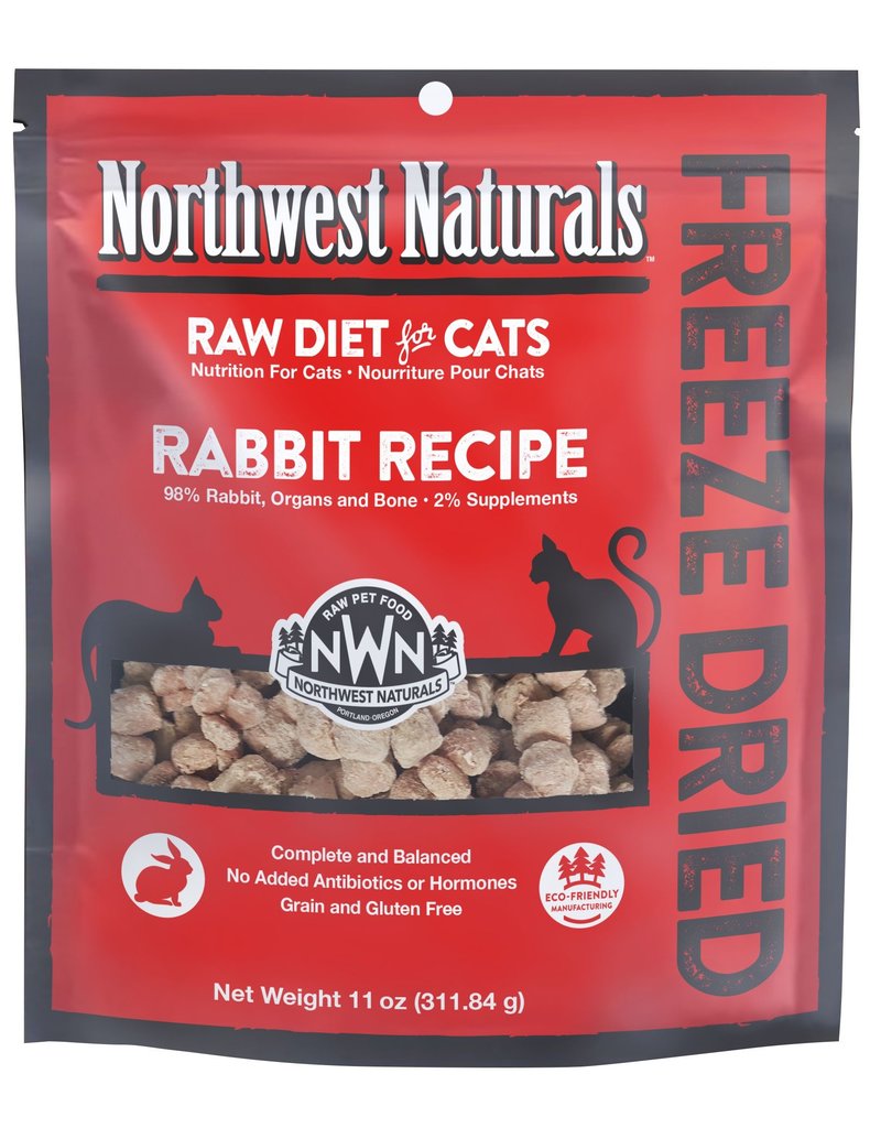 Northwest Naturals Northwest Naturals Freeze Dried Cat Food | Rabbit 11 oz