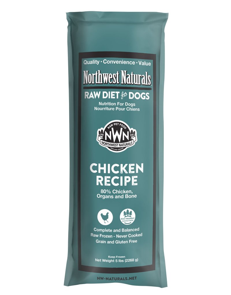 Northwest Naturals Northwest Naturals Frozen Chub Chicken 5 lb CASE (*Frozen Products for Local Delivery or In-Store Pickup Only. *)