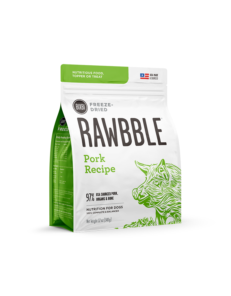 Bixbi Bixbi Freeze Dried Rawbble Pork 26 oz