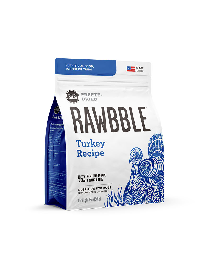 Bixbi Bixbi Freeze Dried Rawbble Turkey 26 oz