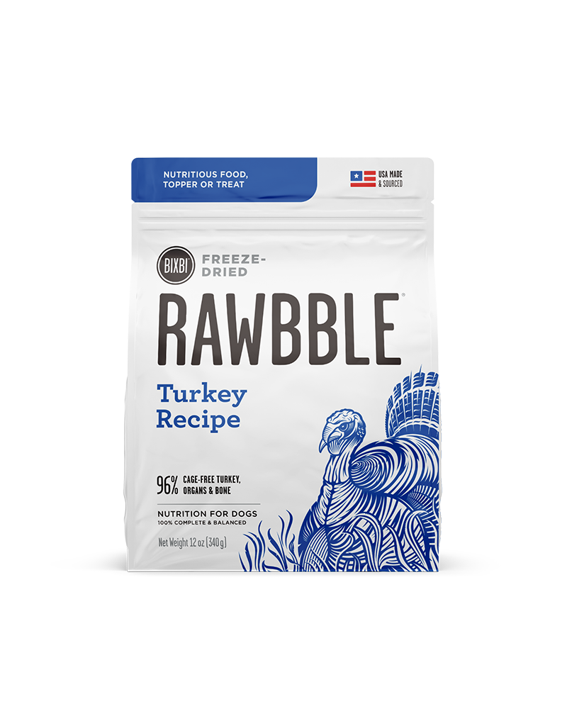 Bixbi Bixbi Freeze Dried Rawbble Turkey 26 oz