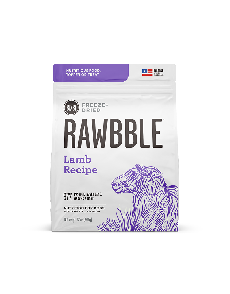 Bixbi Bixbi Freeze Dried Rawbble Lamb 26 oz