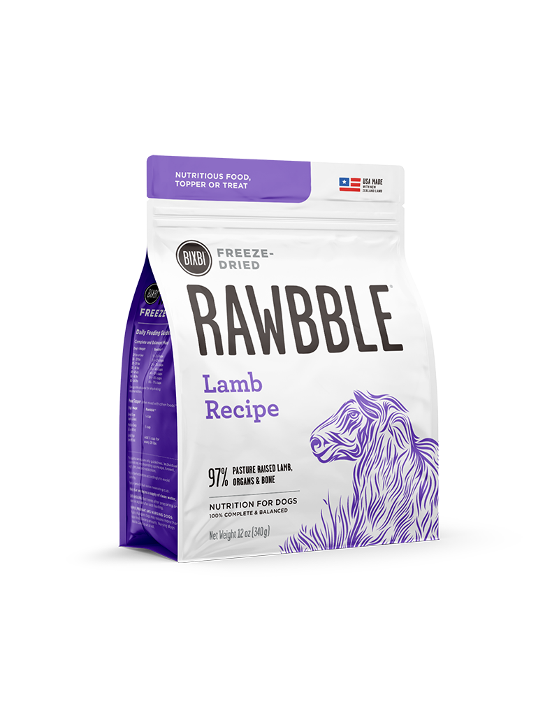 Bixbi Bixbi Freeze Dried Rawbble Lamb 26 oz