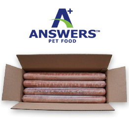 Answer's Pet Food Answers Frozen Dog Food Detailed Beef Chub 40 lbs (*Frozen Products for Local Delivery or In-Store Pickup Only. *)