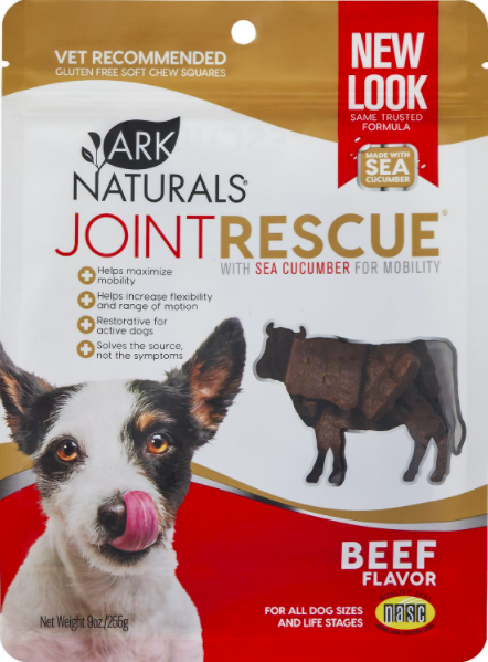 Ark Naturals Dog Treats Sea Mobility Joint Rescue Beef-The ...
