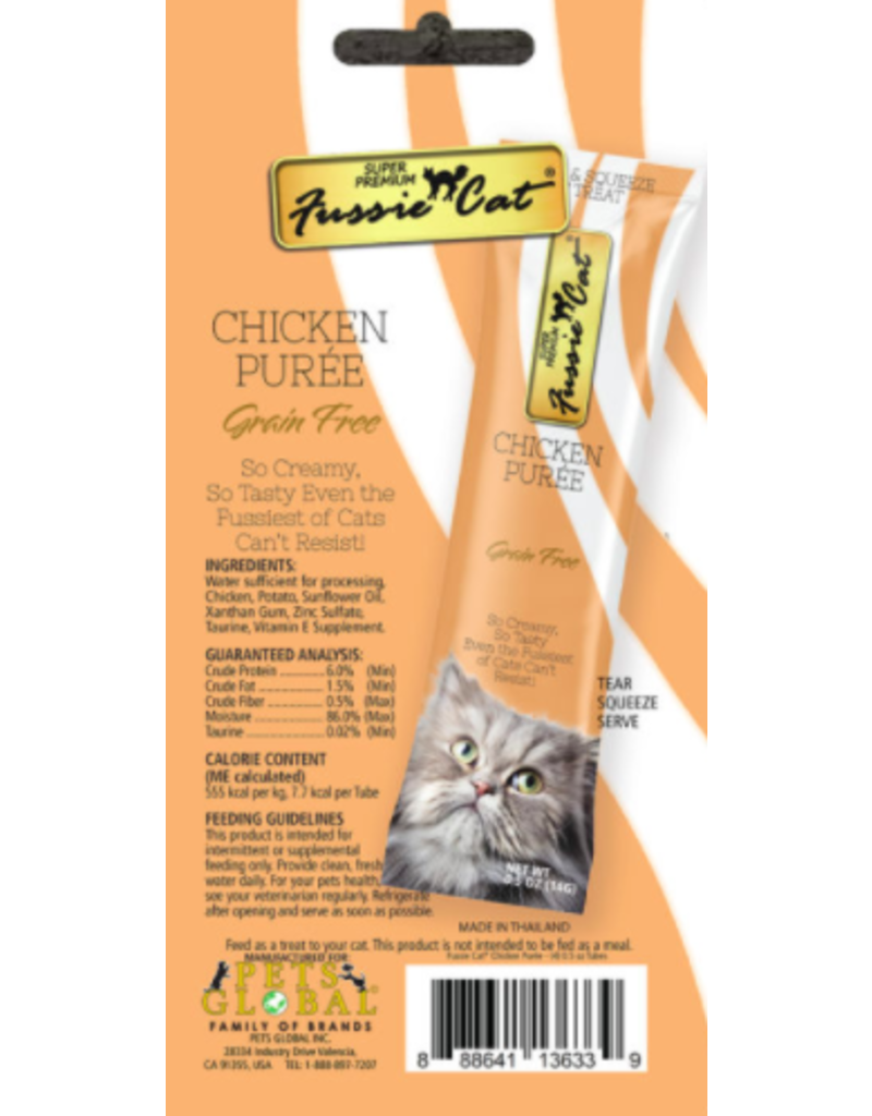 Fussie Cat Fussie Cat Puree Treats | Chicken 2 oz