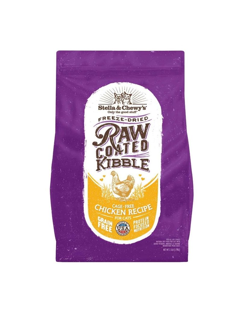 Stella & Chewy's Stella & Chewy's Raw Coated Cat Kibble | Chicken 2.5 lb