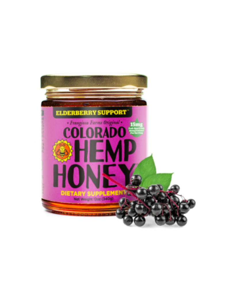 Colorado Hemp Honey Colorado Hemp Honey Elderberry Jar 12 oz
