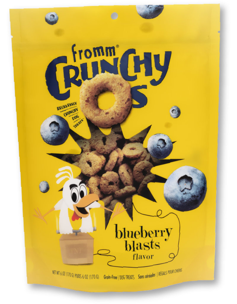 Fromm Fromm Crunchy-O's Dog Treats | Blueberry Blasts 26 oz