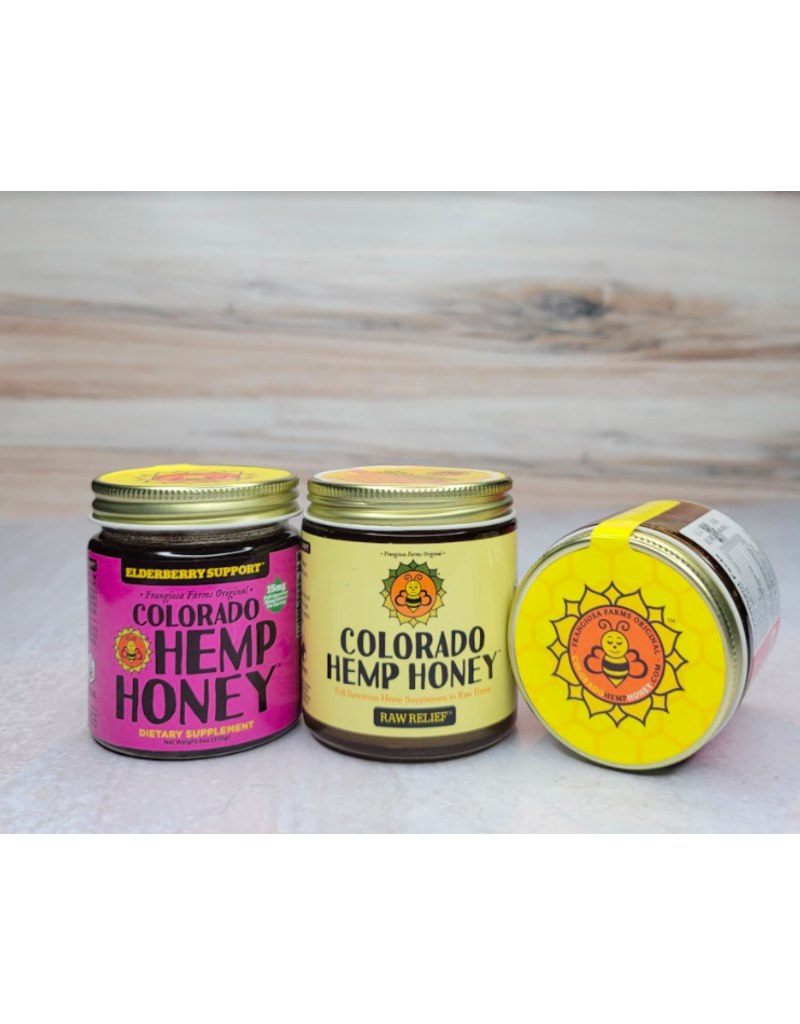 Colorado Hemp Honey Colorado Hemp Honey Lemon Stress Less Jar 12 oz