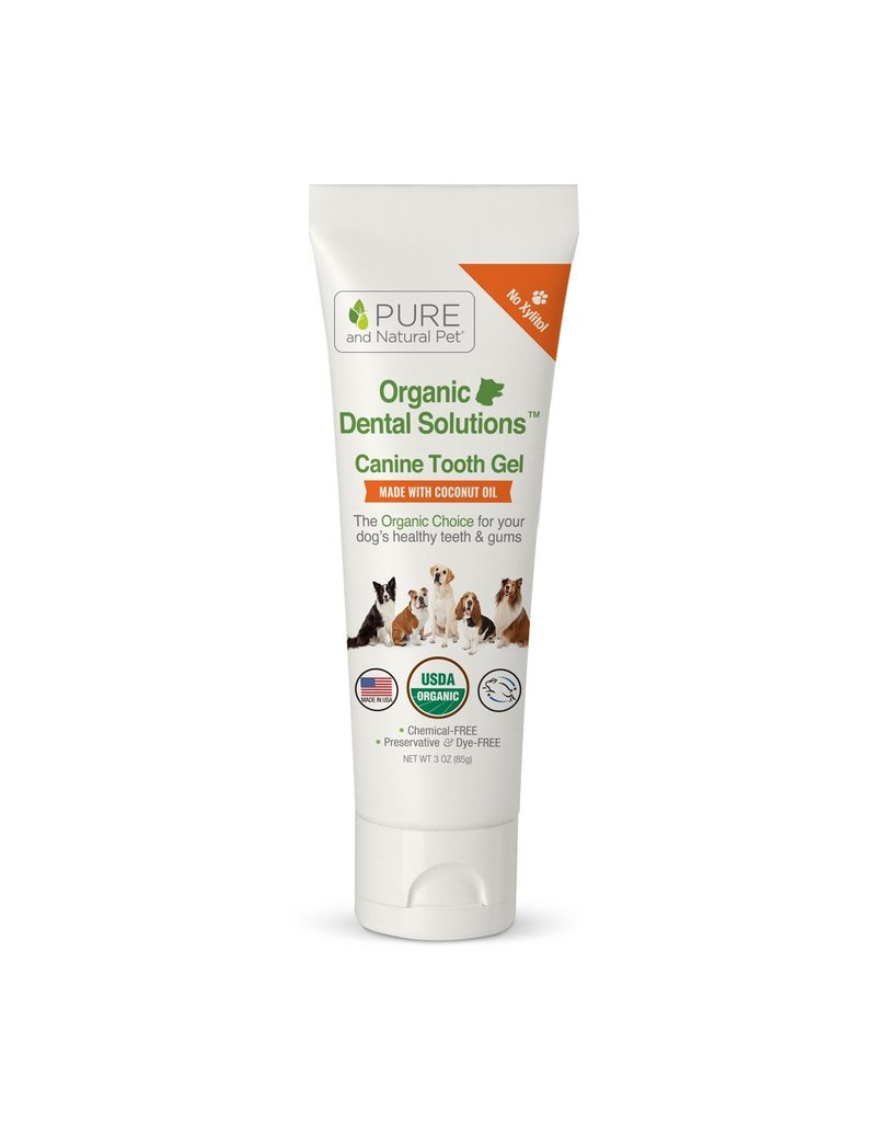 Pure and Natural Pet Pure and Natural Pet | Organic Dental Solutions Canine Tooth Gel 3 oz