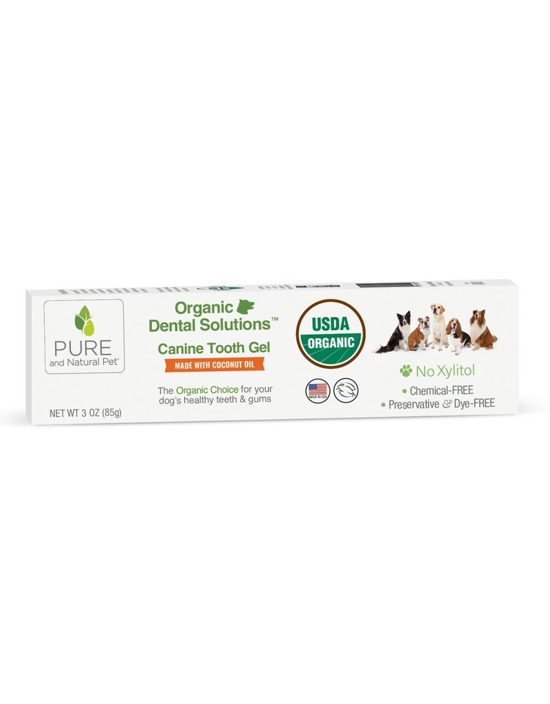 Pure and Natural Pet Pure and Natural Pet | Organic Dental Solutions Canine Tooth Gel 3 oz