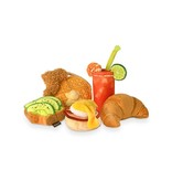 PLAY P.L.A.Y. Barking Brunch Dog Toy Benny's Benedict